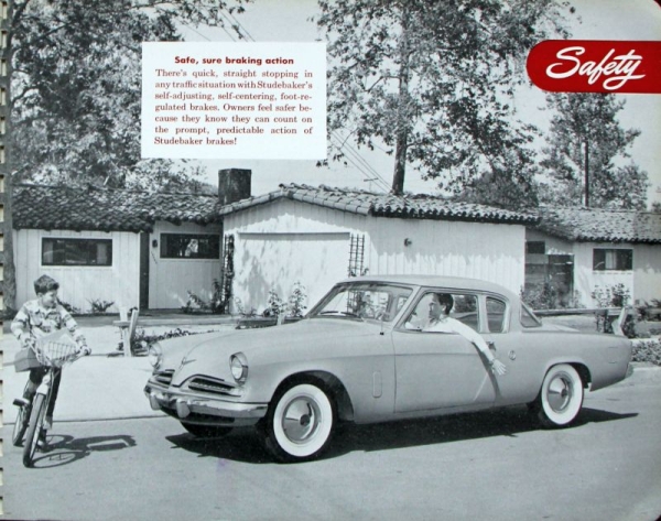 Studebaker Modellprogramm 1953 "Inside Facts" Händlerkatalog (4544)